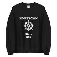 Load image into Gallery viewer, HTP SHIPS WHEEL Unisex Crewneck Sweatshirt
