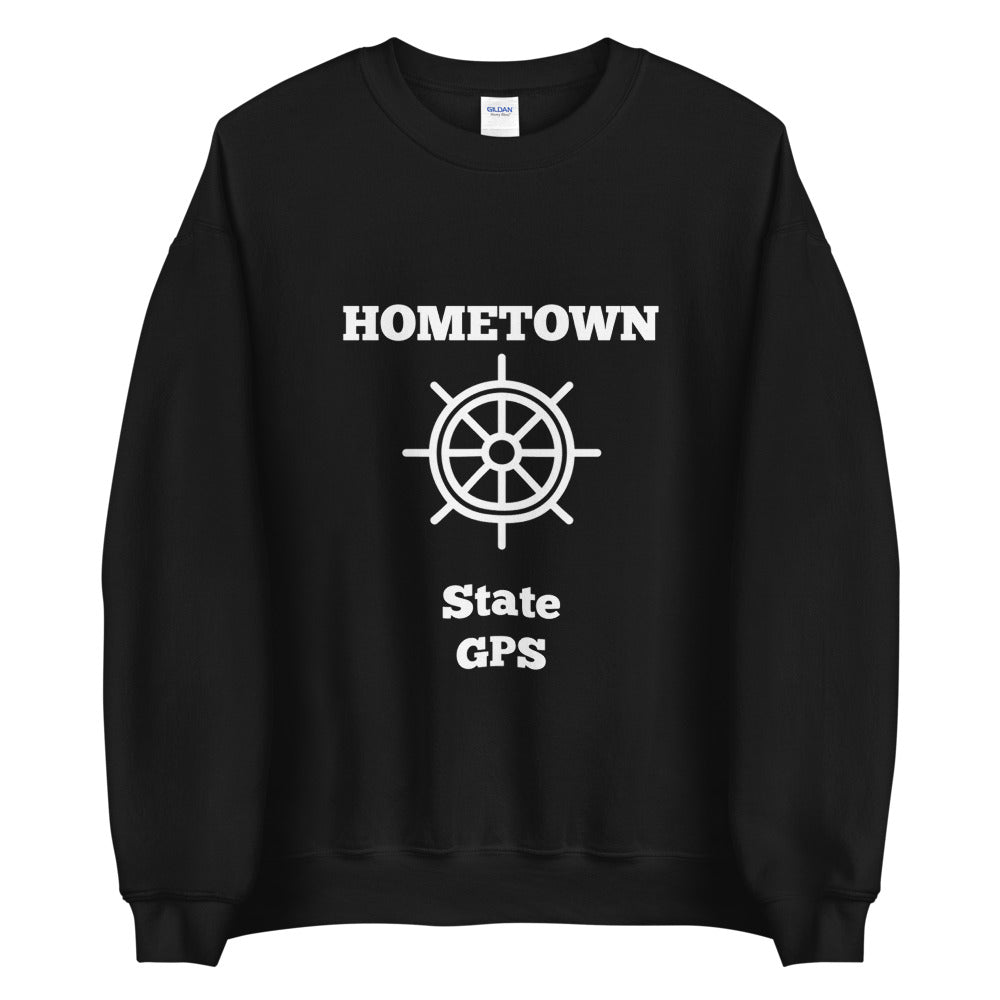 HTP SHIPS WHEEL Unisex Crewneck Sweatshirt