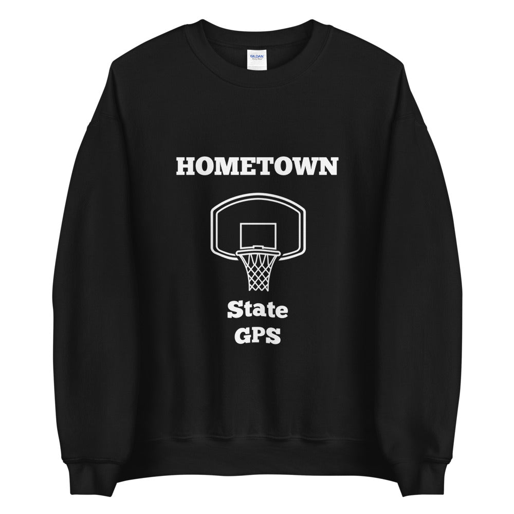 HTP BASKETBALL HOOP Unisex Crewneck Sweatshirt