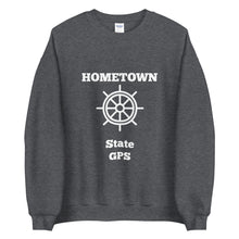 Load image into Gallery viewer, HTP SHIPS WHEEL Unisex Crewneck Sweatshirt
