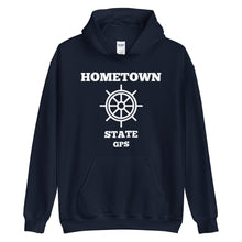 Load image into Gallery viewer, HTP SHIP WHEEL Unisex Hoodie
